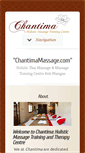 Mobile Screenshot of chantimamassage.com